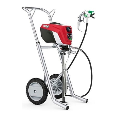 Wagner Spray Tech Wagner ControlMax 1900 Pro Cart HEA Piston Pump Cart Paint Sprayer 580008